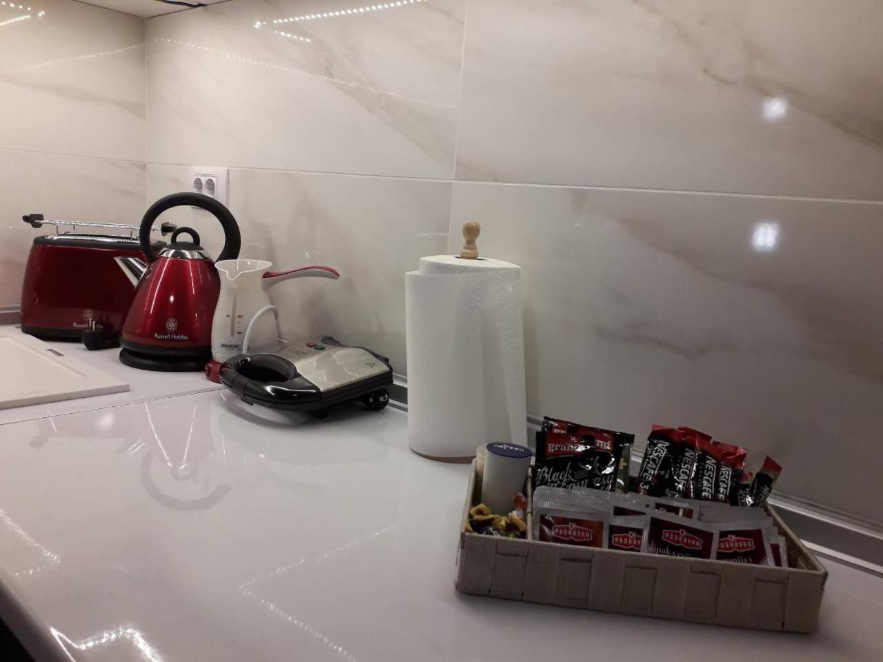Apartament Gabriela & Marjan Luxury Self Check-In Flatiron Skopje Zewnętrze zdjęcie